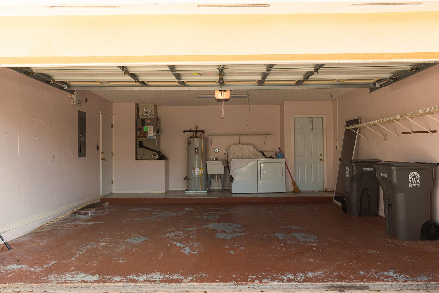 Spacious 2-Car Garage Finished Bay