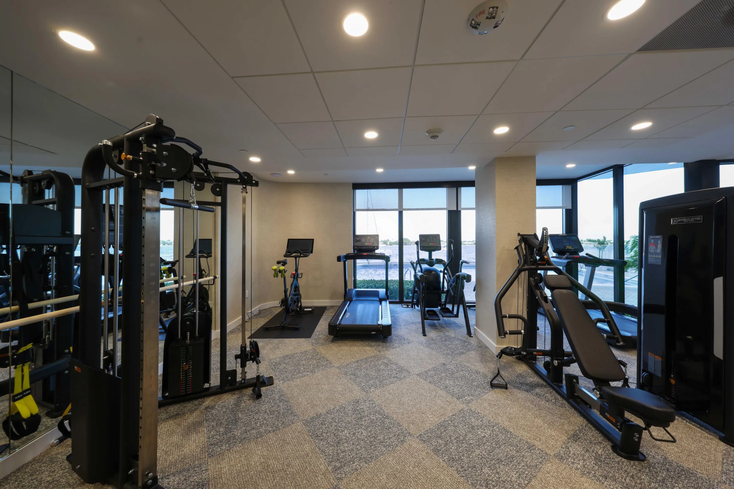 High-Performance Resident Fitness Gym