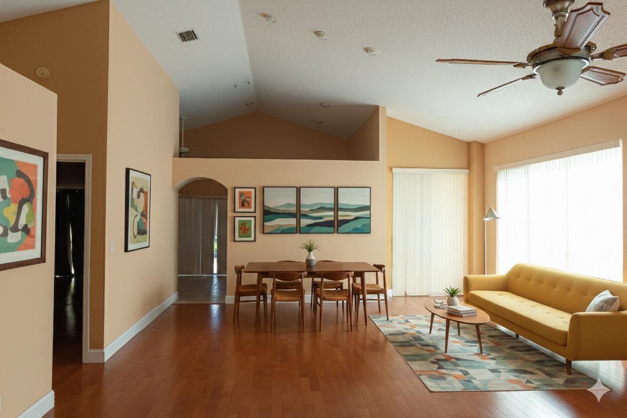 Light-Filled Dining Room Environment